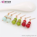 91219 xuping wholesale new designed gold plated stud earrings